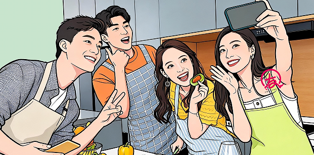 4月11日下午，周末食堂单身青年交友活动